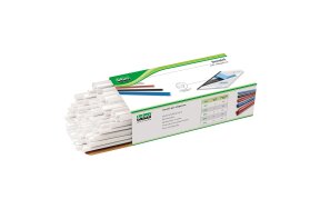 ΡΑΧΕΣ ΒΙΒΛΙΟΔΕΣΙΑΣ PVC 297mm 4mm ΛΕΥΚΟ ΚΥΤ/100